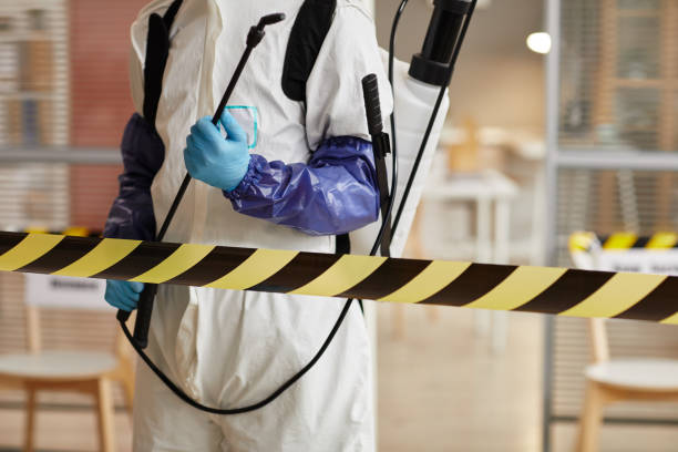 Professional Biohazard Cleanup technician working in Canyon Lake, CA